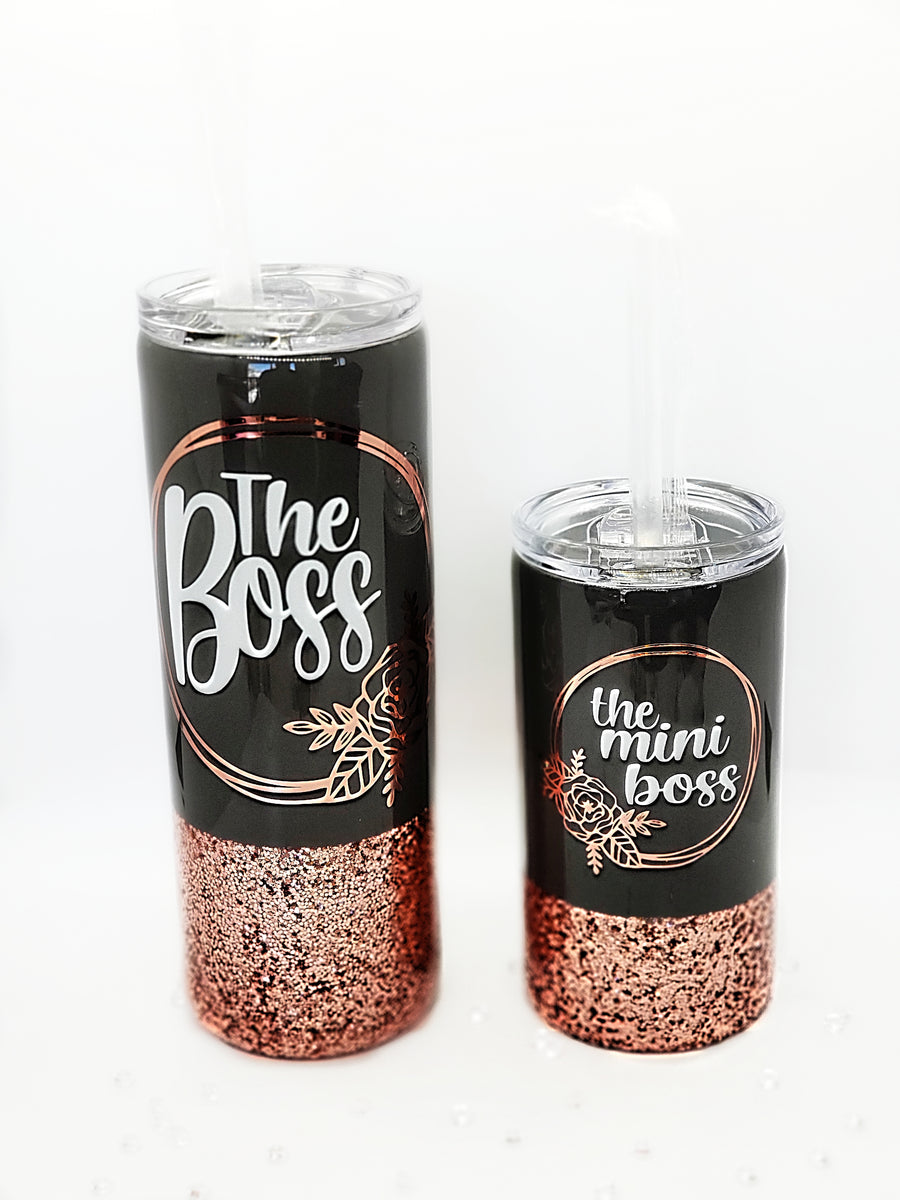 Mama Bear 20 oz Rose Gold Skinny Tumbler for Moms – Brooke & Jess Designs -  2 Sisters Helping You Celebrate Your Favorite People